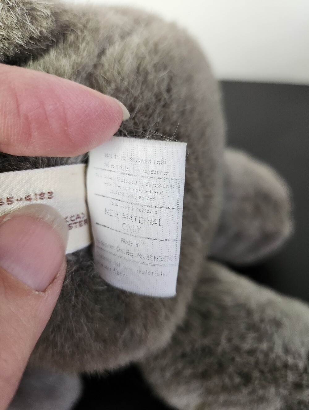 Vintage Robert Raikes Woody Teddy Bear Plush Wooden Face & Paws Applause - Picture 7 of 12